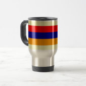Arménie : Drapeau de la tasse de café arménienne (Devant gauche)