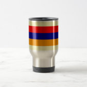 Arménie : Drapeau de la tasse de café arménienne (Centre)