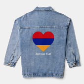 Arménie Drapeau Mode Arménienne Fierté (Verso)