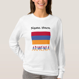 Armenië en Armeniër Vlag Persoonlijk  T-shirt