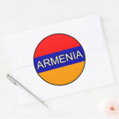 Armenië Euro Sticker (Envelop)