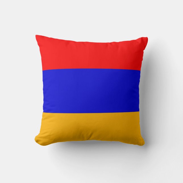 Armenië Flag American MoJo Pillow Kussen (Voorkant)