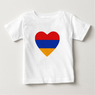 Armenië Flag Hart T-shirt