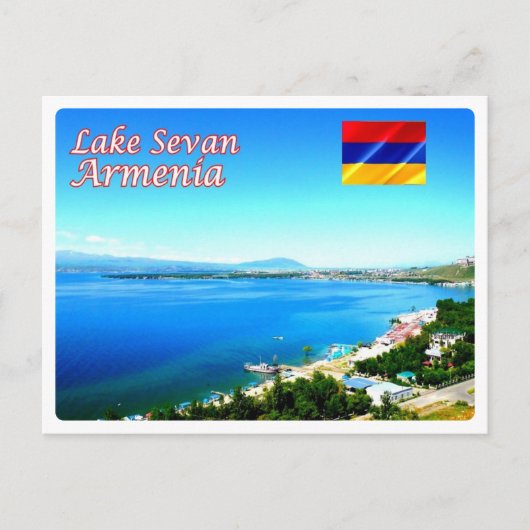 Armenië - Gegharkunik - meer van Sevan - Briefkaart (Voorkant)