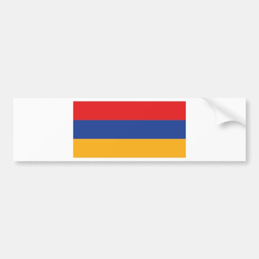 Armenië / Hayastan Bumpersticker (Voorkant)