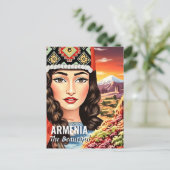Armenië Het mooie Briefkaart (Staand voorkant)
