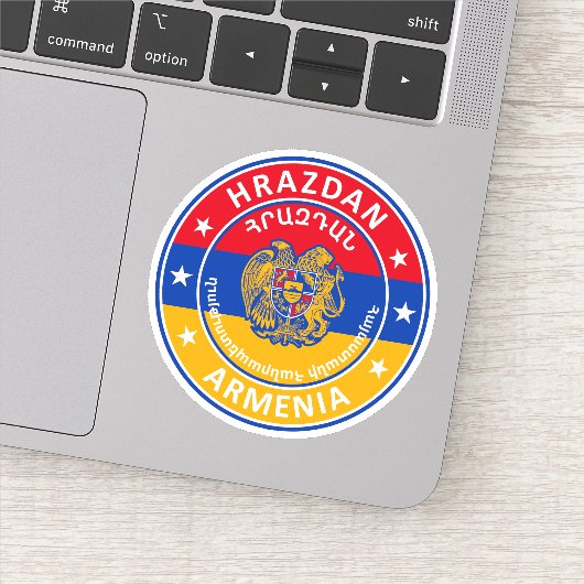 Armenië, Hrazdan Sticker (Detail)