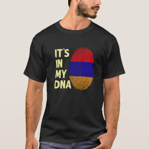 Armenië in mijn DNA - Armeens vlaggenteam Armenië T-shirt