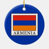 Armenië Keramisch Ornament (Achterkant)