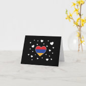 Armenië Love harthoofdstuk Folders Wenskaart Kaart (Gele Bloem)