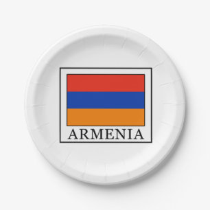 Armenië Papieren Bordje