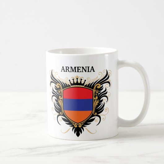 Armenië [personaliseren] koffiemok (Rechts)