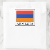 Armenië Rechthoekige Sticker (Tas)