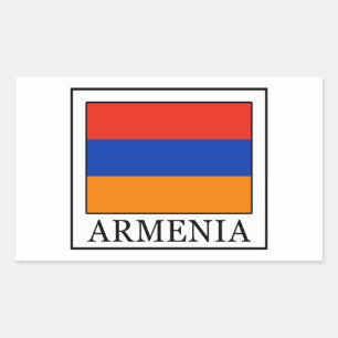 Armenië Rechthoekige Sticker