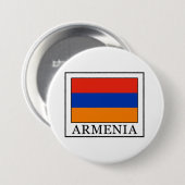 Armenië Ronde Button 7,6 Cm (Voorkant /achterkant)