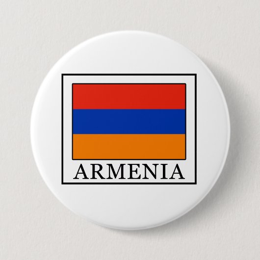 Armenië Ronde Button 7,6 Cm (Voorkant)