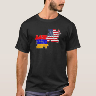 Armenië Verenigde Staten van herkomst Armeense Ame T-shirt