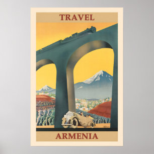 Armenië vintage poster