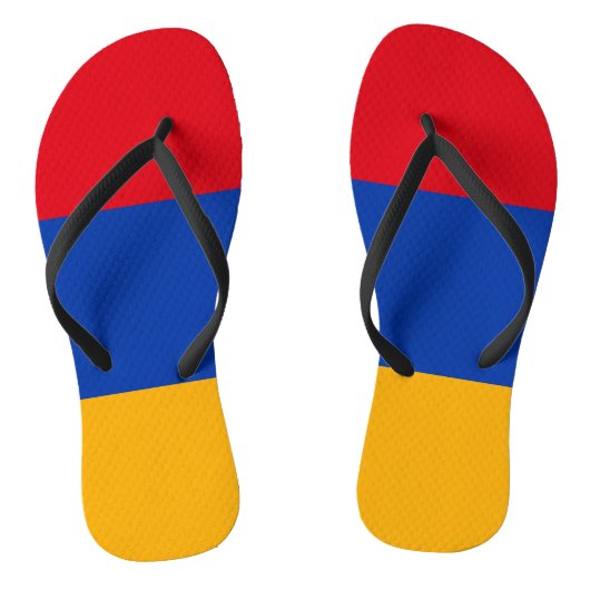 Armenië Vlag Teenslippers (Voetbed)