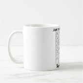 Arménien Alphabet Signal Langue Café Mug (Gauche)