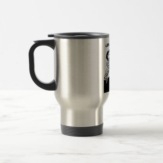 Arménien Dit Voyage Mug (Gauche)