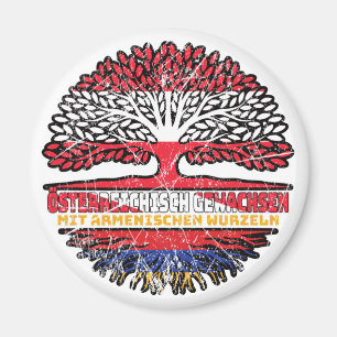 Armenisch Armenisch Österreichisch Österreich Baum Magneet
