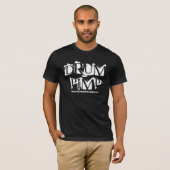 Armes de Percussion Massive ~ t-shirt "Drum Pimp" (Devant entier)