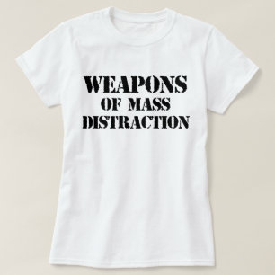 Armes de T-shirt de masse de distraction