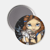 "Armful of Ferrets" Magneet (Voorkant / Achterkant)