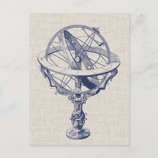 Armillary Sphere Briefkaart (Voorkant)