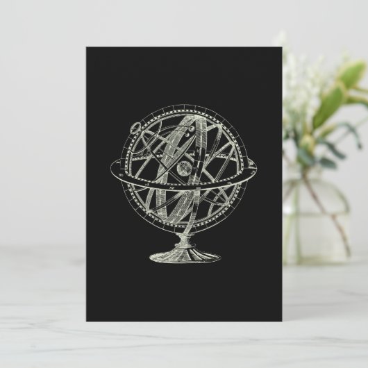 Armillary Sphere Celestial Wereldbol (Staand voorkant)