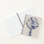 Armillary Sphere Notitieboek (Binnen)
