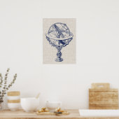 Armillary Sphere Poster (Keuken)