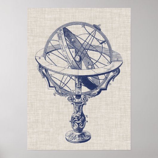 Armillary Sphere Poster (Voorkant)