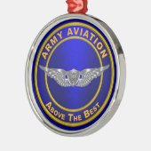 ARMLUCHTVAART METALEN ORNAMENT (Links)