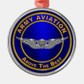 ARMLUCHTVAART METALEN ORNAMENT (Voorkant)