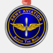 ARMLUCHTVAART METALEN ORNAMENT (Voorkant)