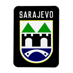Armoede van Sarajevo, Bosnië en Herzegovina Magneet
