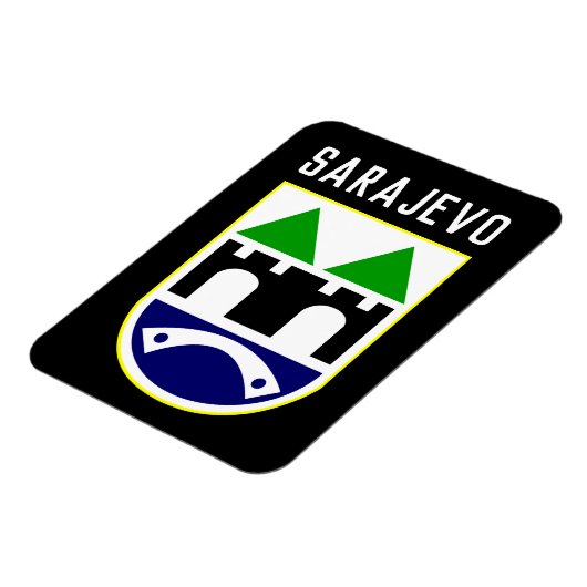 Armoede van Sarajevo, Bosnië en Herzegovina Magneet (Linkerzijde)