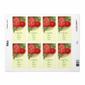 Armoire à canne rétro Étiquette Étiquette Canned G (Feuille entière)