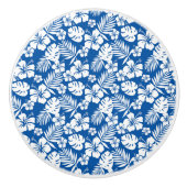 Armoire à fleurs tropicales - Boutons de tiroir (Devant)