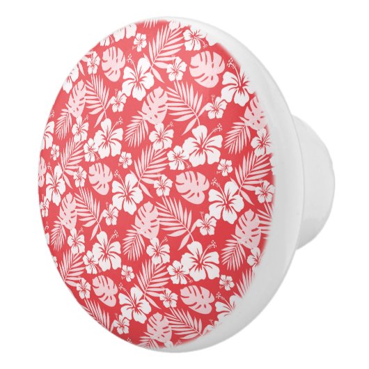 Armoire à fleurs tropicales - Boutons de tiroir (Droite)