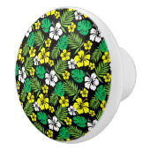 Armoire à fleurs tropicales - Boutons de tiroir (Droite)