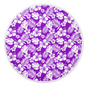 Armoire à fleurs tropicales - Boutons de tiroir (Devant)