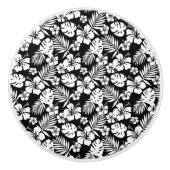 Armoire à fleurs tropicales - Boutons de tiroir (Devant)
