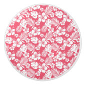 Armoire à fleurs tropicales - Boutons de tiroir (Devant)