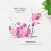 Armoire de collier d'oreille fleurie rose (Bureau)