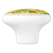 Armoire de tournesol rustique / Bouton de tiroir (Côté)