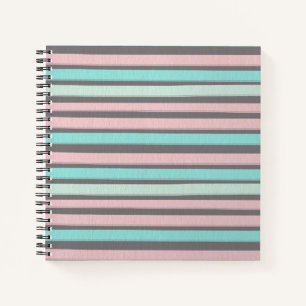 Armoire Pastel Stripes Simple Carnet