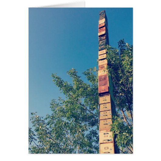 armoires de rangement empilées dans le vermont bur (Devant)